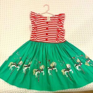 Eleanor Rose Gorgeous Christmas Carousel 🎠 Like New! Size - 8